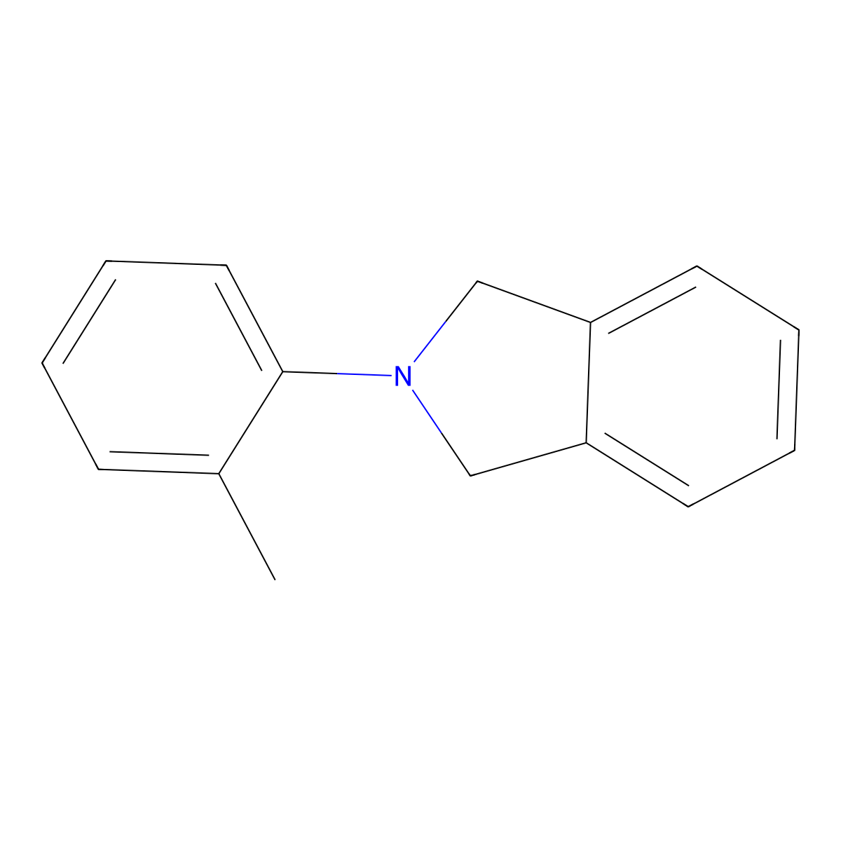 2-(2-Methylphenyl)isoindoline molecular structure, CAS 73357-43-4