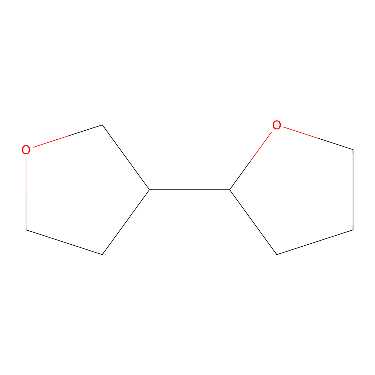 2,3'-Bioxolane molecular structure, CAS 73373-15-6