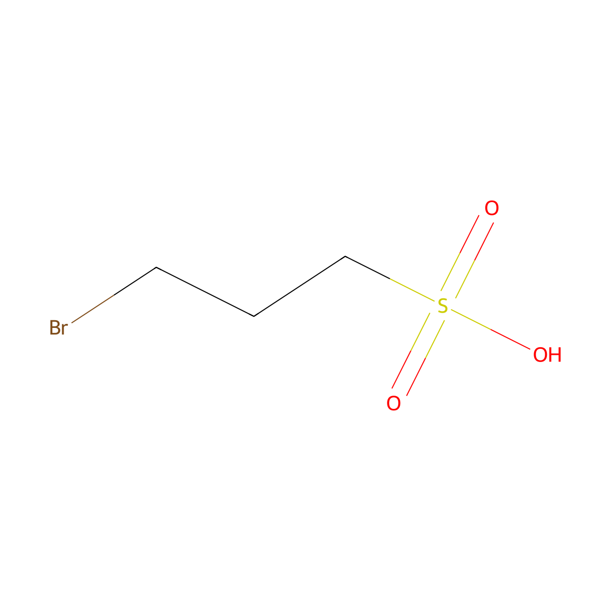 1-Propanesulfonic acid, 3-bromo- molecular structure, CAS 73384-82-4