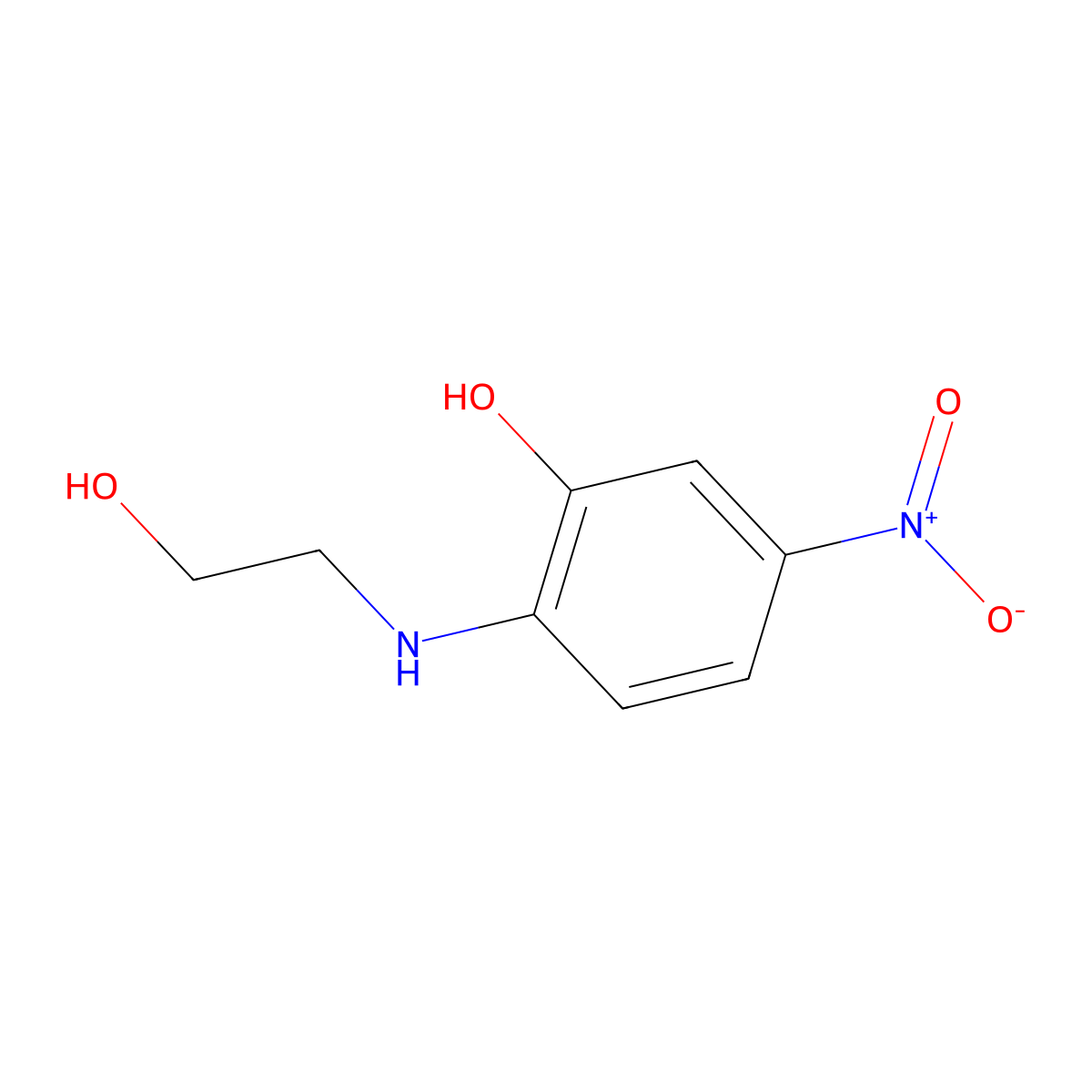 HC Yellow No. 11 molecular structure, CAS 73388-54-2