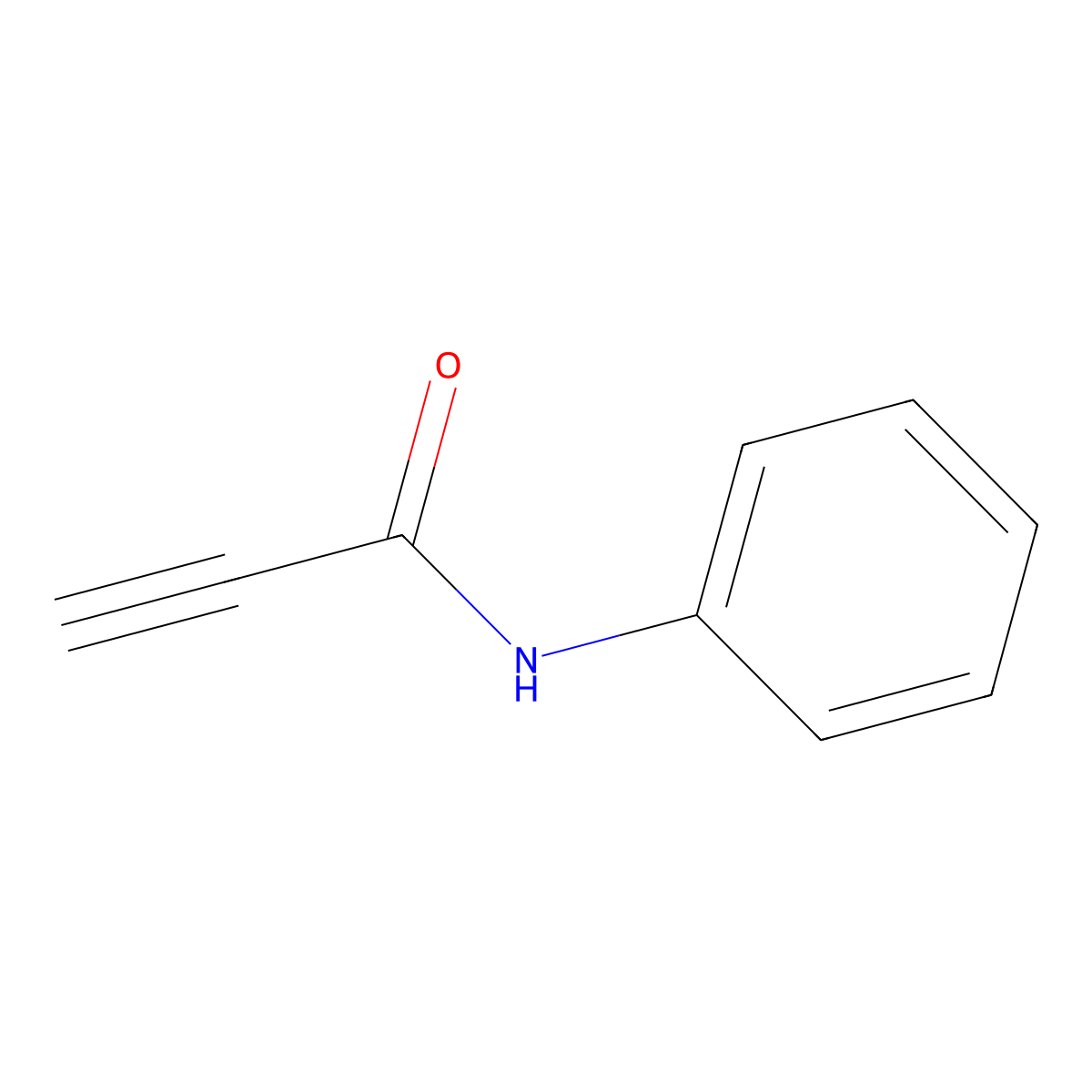 N-phenylprop-2-ynamide molecular structure, CAS 7341-97-1