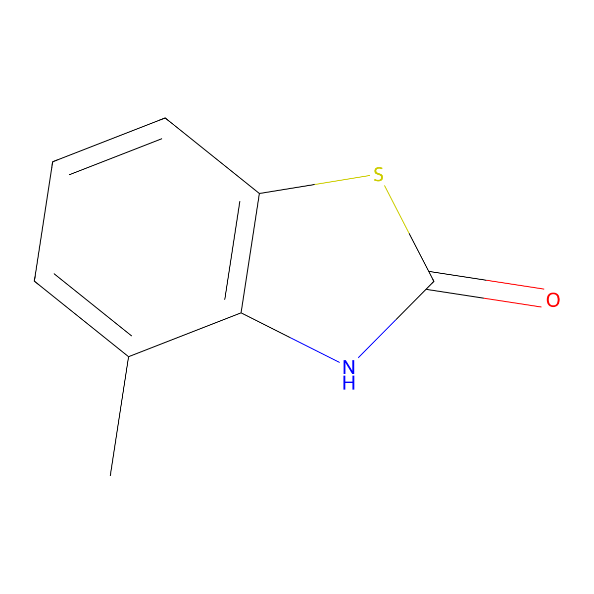 4-Methylbenzo[d]thiazol-2-ol molecular structure, CAS 73443-84-2