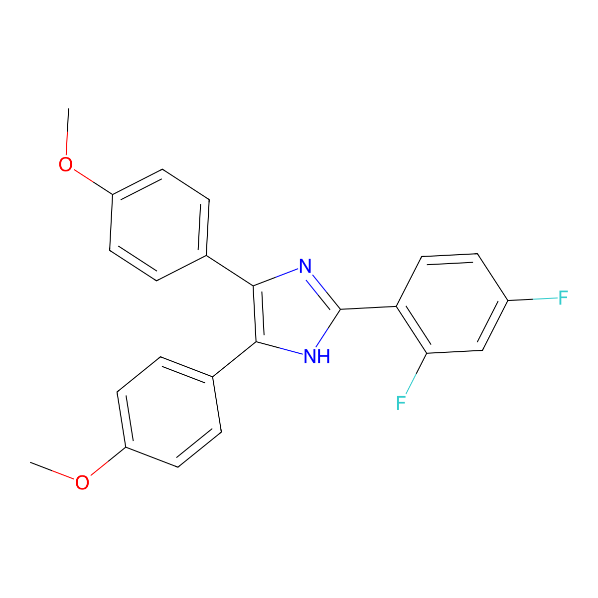 Fenflumizole molecular structure, CAS 73445-46-2