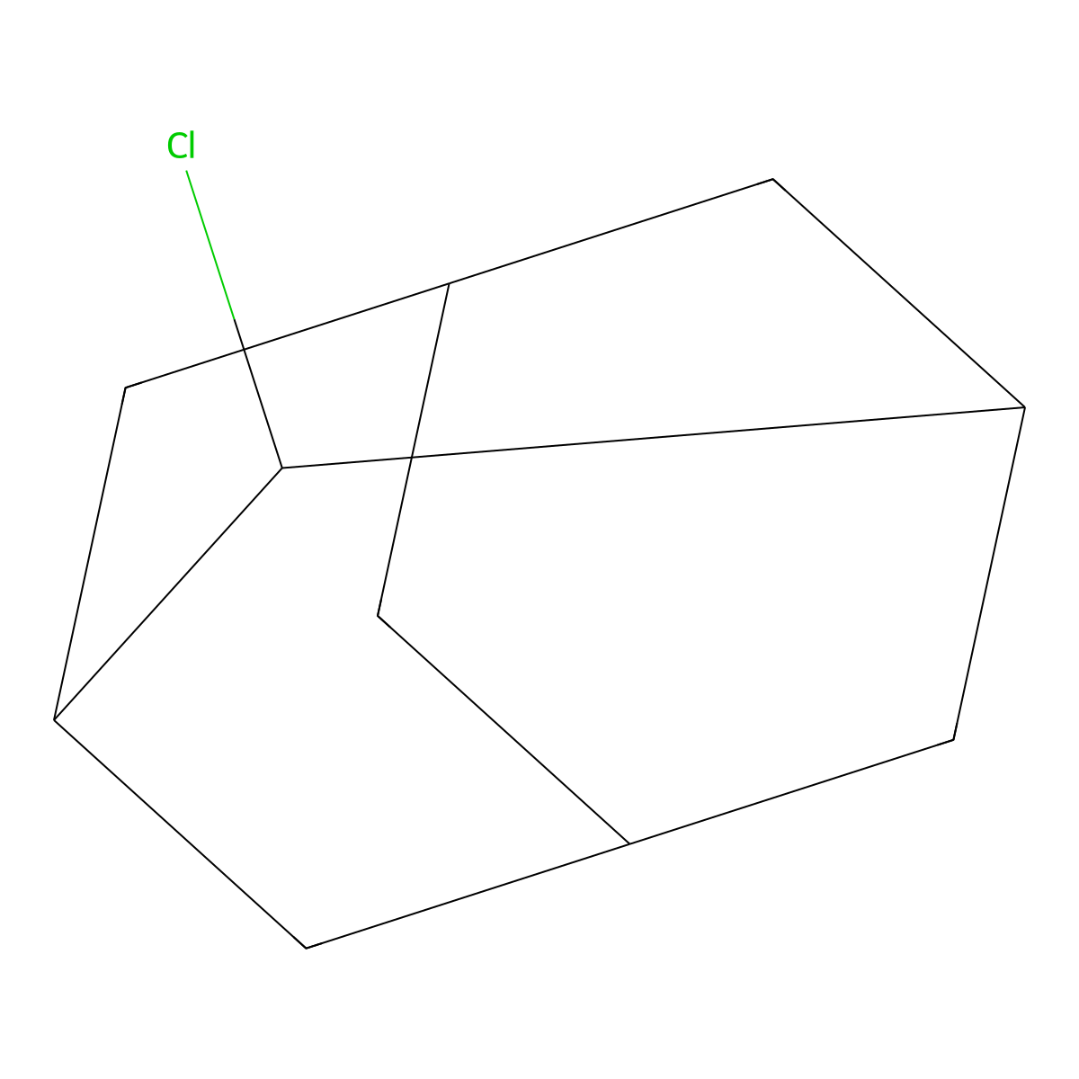 2-Chloroadamantane molecular structure, CAS 7346-41-0