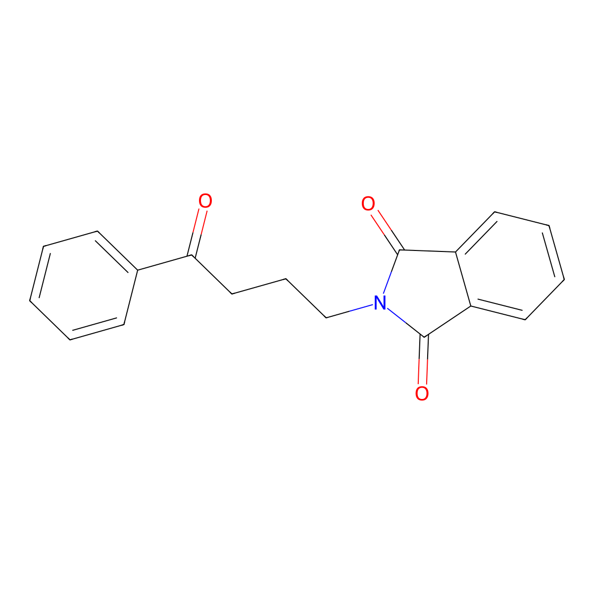 Phthalimide, N-(3-benzoylpropyl)- molecular structure, CAS 7347-68-4