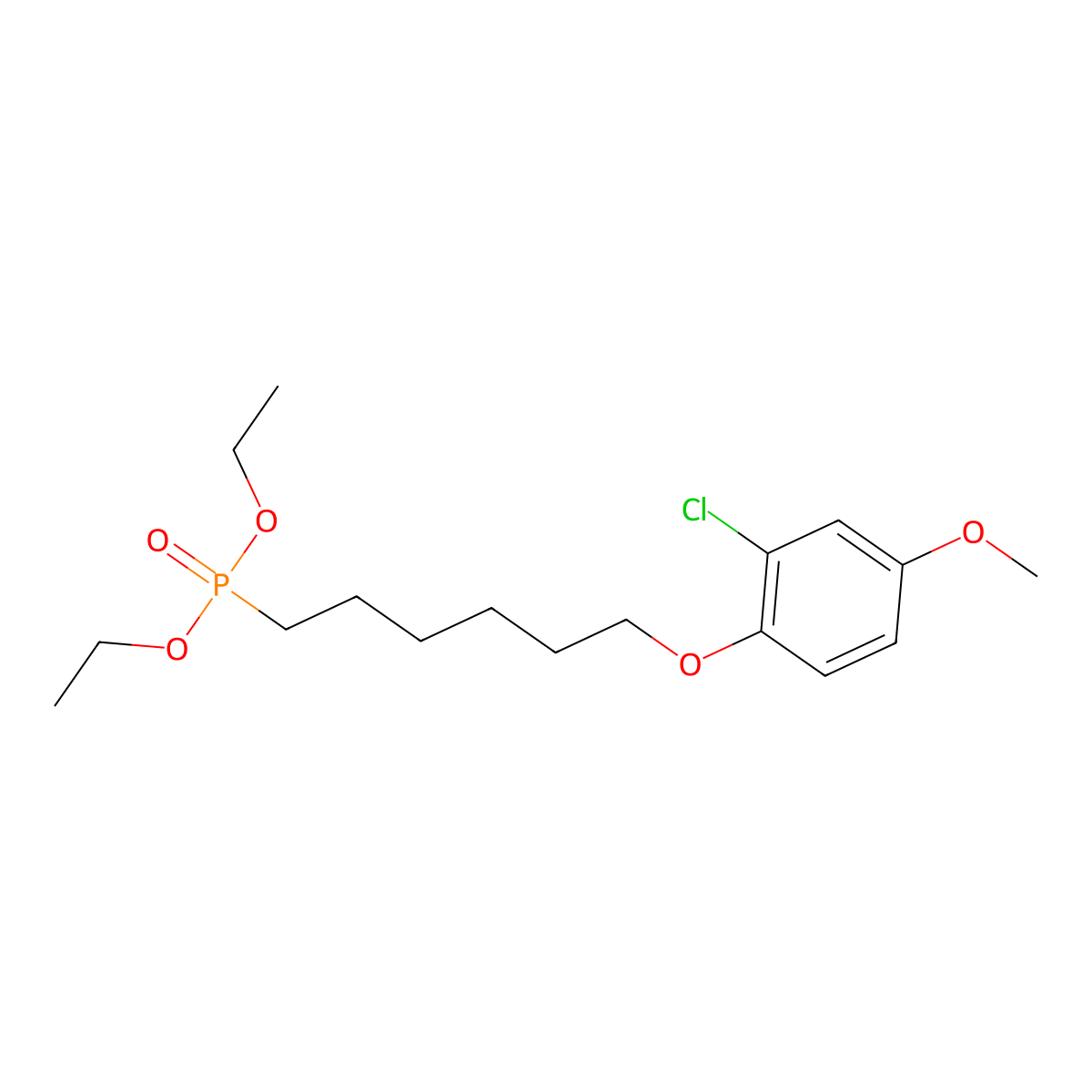 Fosarilate molecular structure, CAS 73514-87-1