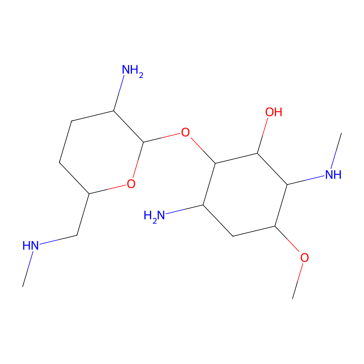 Sannamycin C molecular structure, CAS 73522-71-1