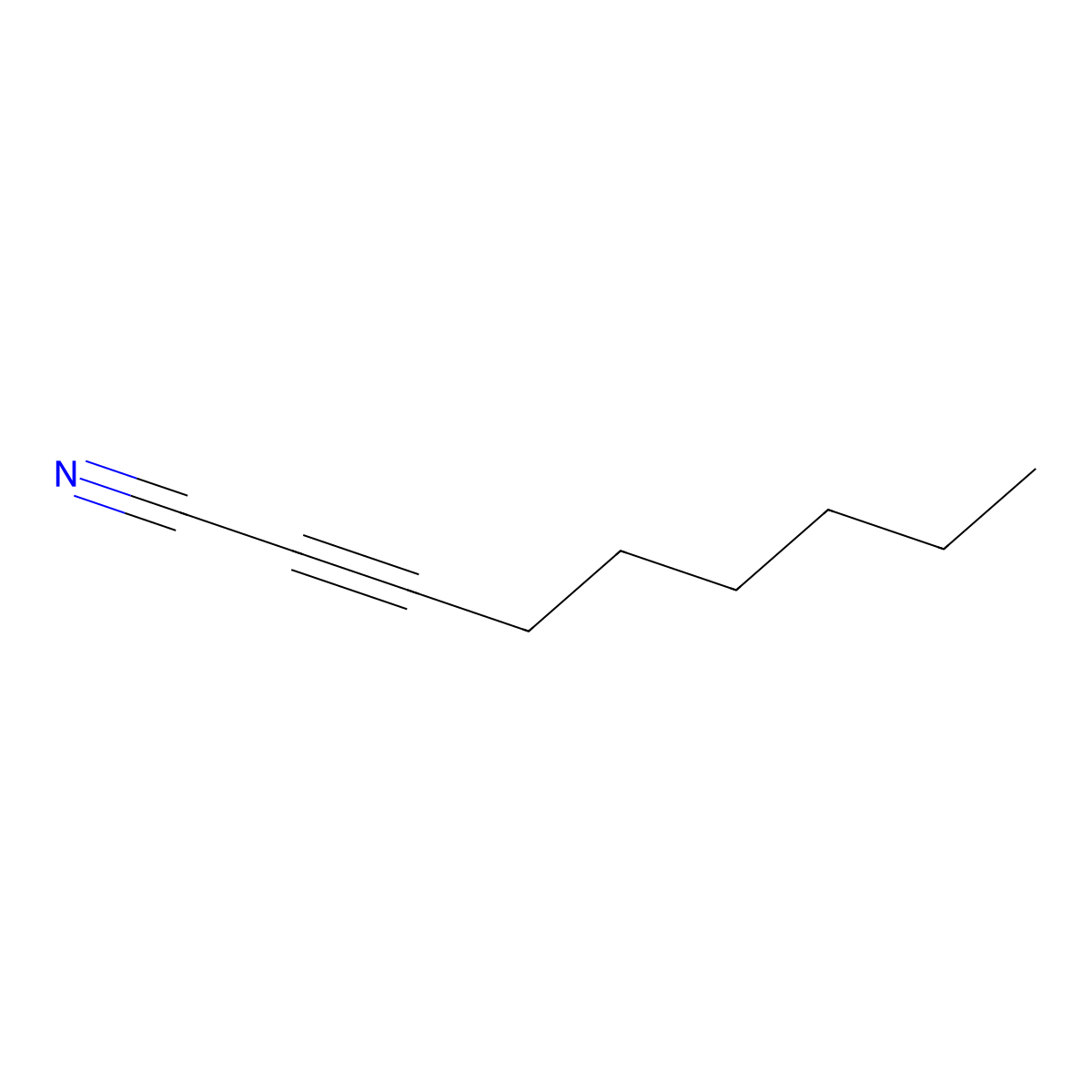 2-Nonynenitrile molecular structure, CAS 73542-36-6