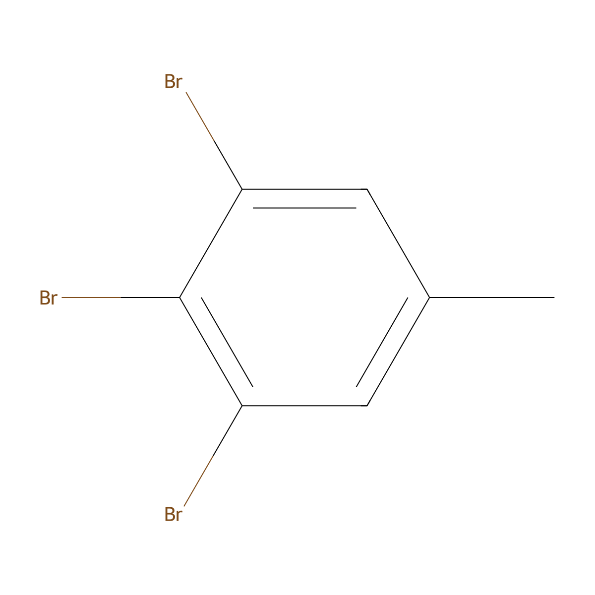 3,4,5-Tribromotoluene molecular structure, CAS 73557-59-2