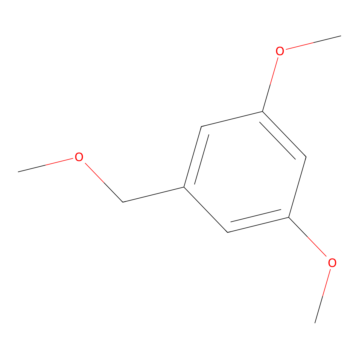 3,5-Dimethoxy(methoxymethyl)benzene molecular structure, CAS 73569-69-4