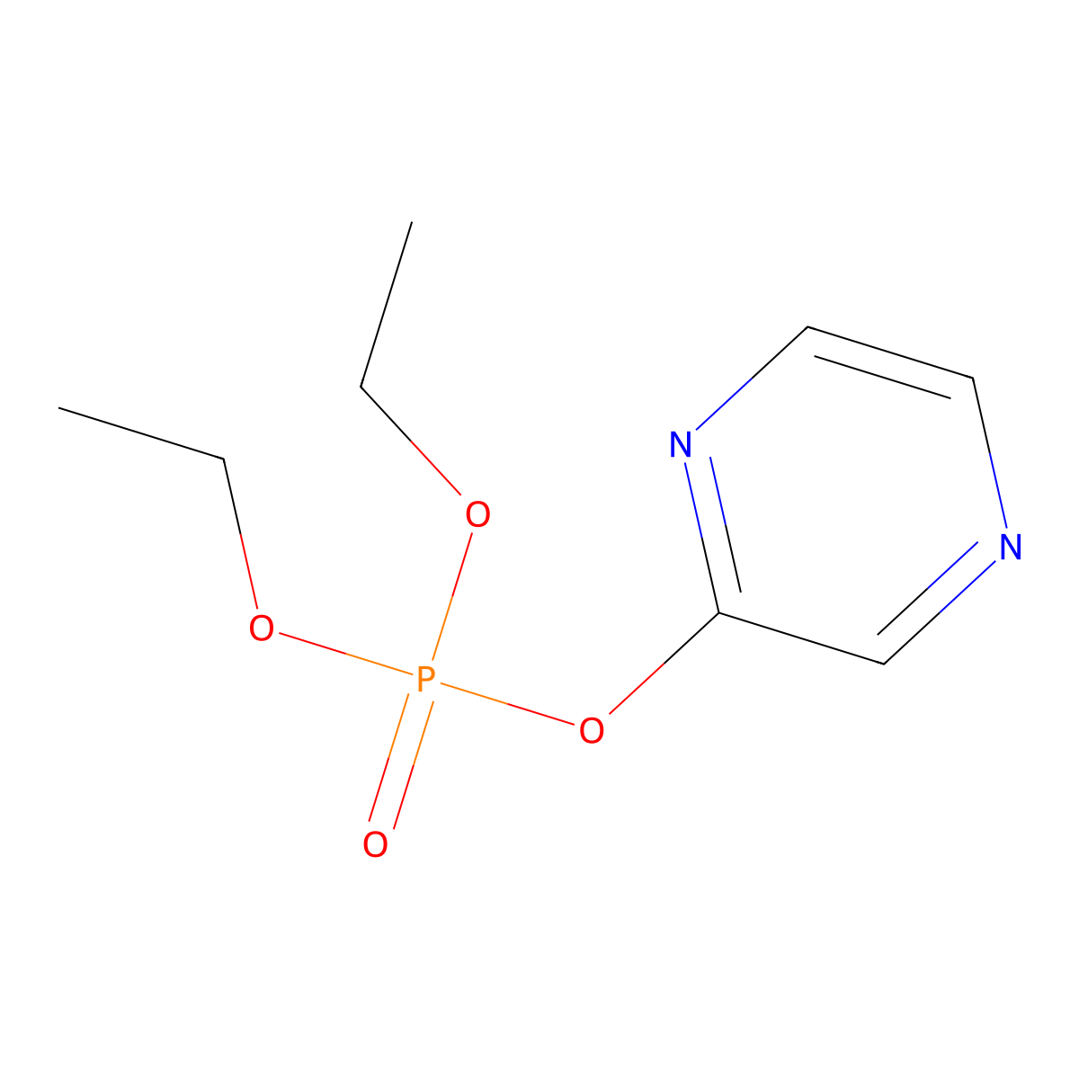 Thionazin-oxon molecular structure, CAS 7359-55-9