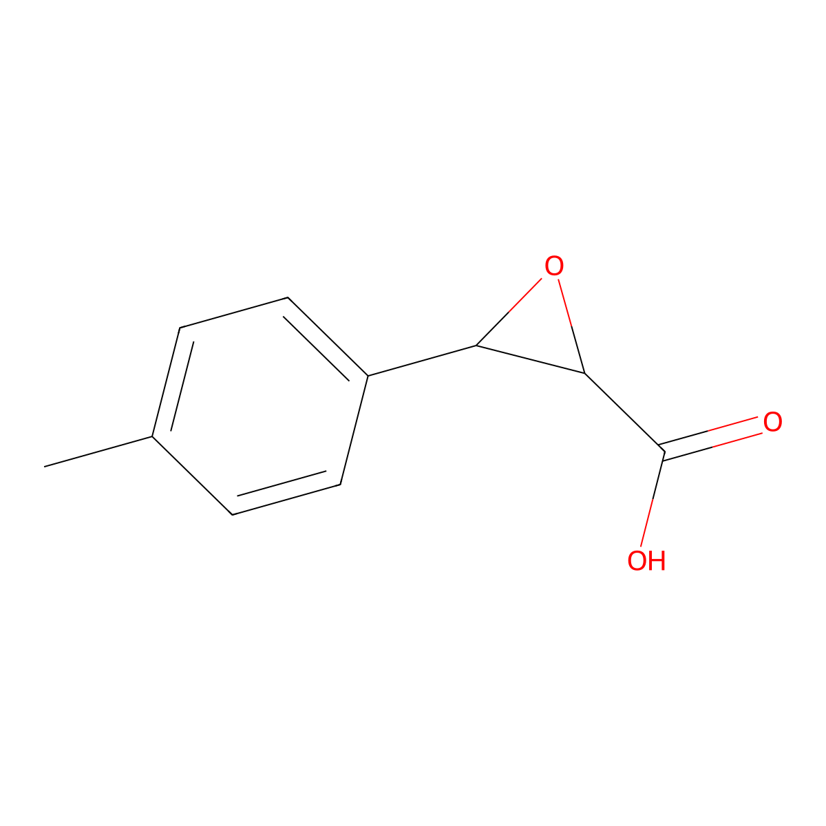 3-(4-Methylphenyl)oxirane-2-carboxylic acid molecular structure, CAS 736091-94-4