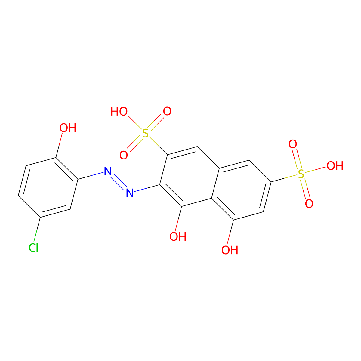 C.I. Mordant Blue 13 molecular structure, CAS 7361-97-9