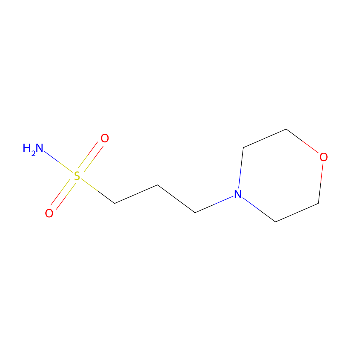 3-(Morpholin-4-yl)propane-1-sulfonamide molecular structure, CAS 736182-77-7