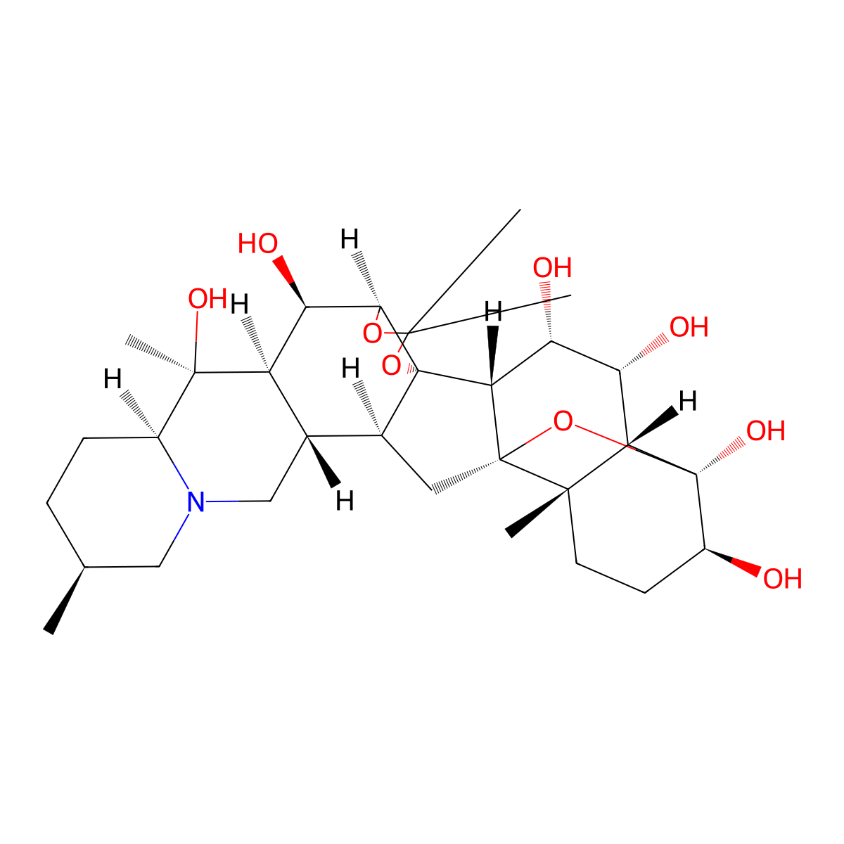 6,10,11-Hexol molecular structure, CAS 7363-22-6