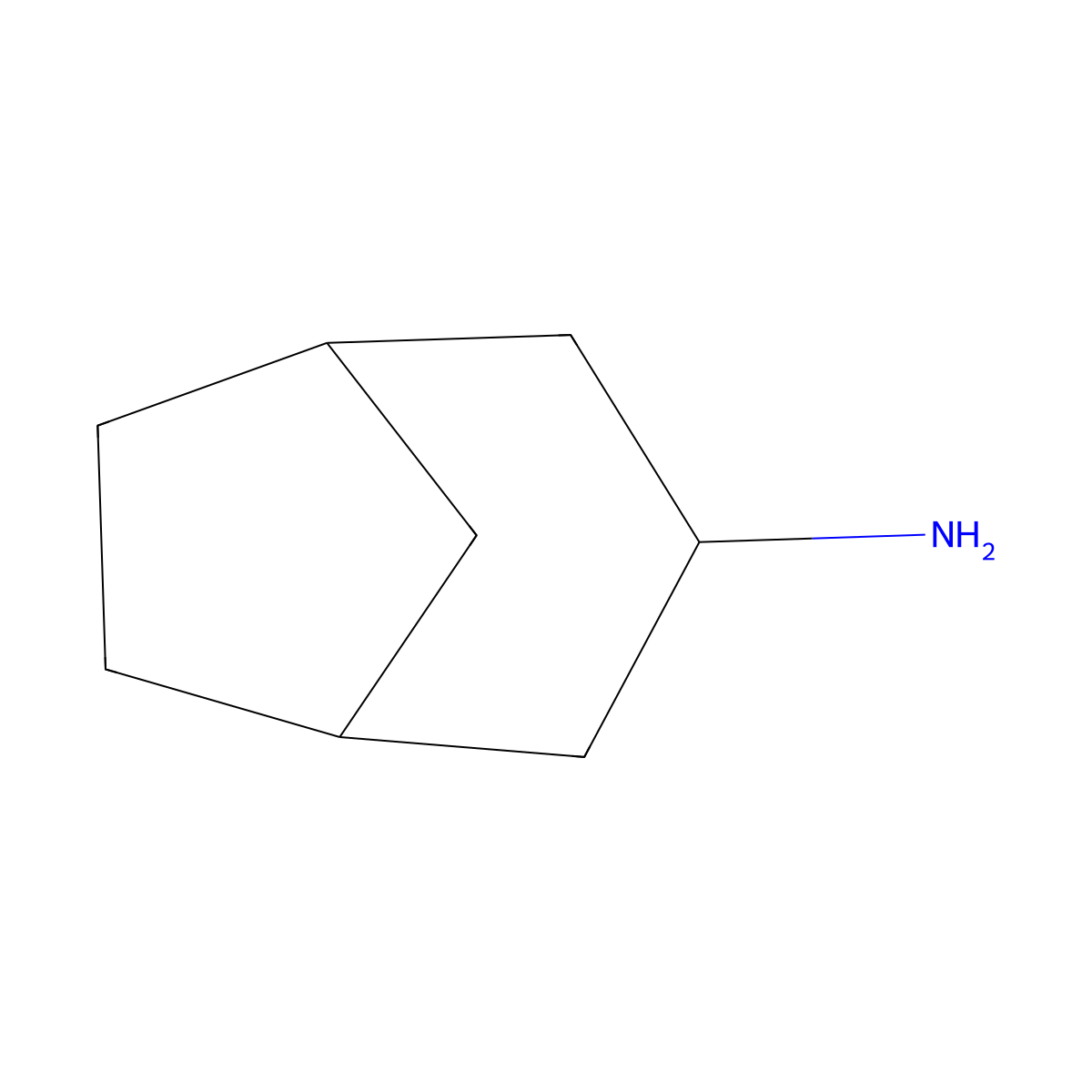 Bicyclo[3.2.1]octan-3-amine molecular structure, CAS 736867-32-6