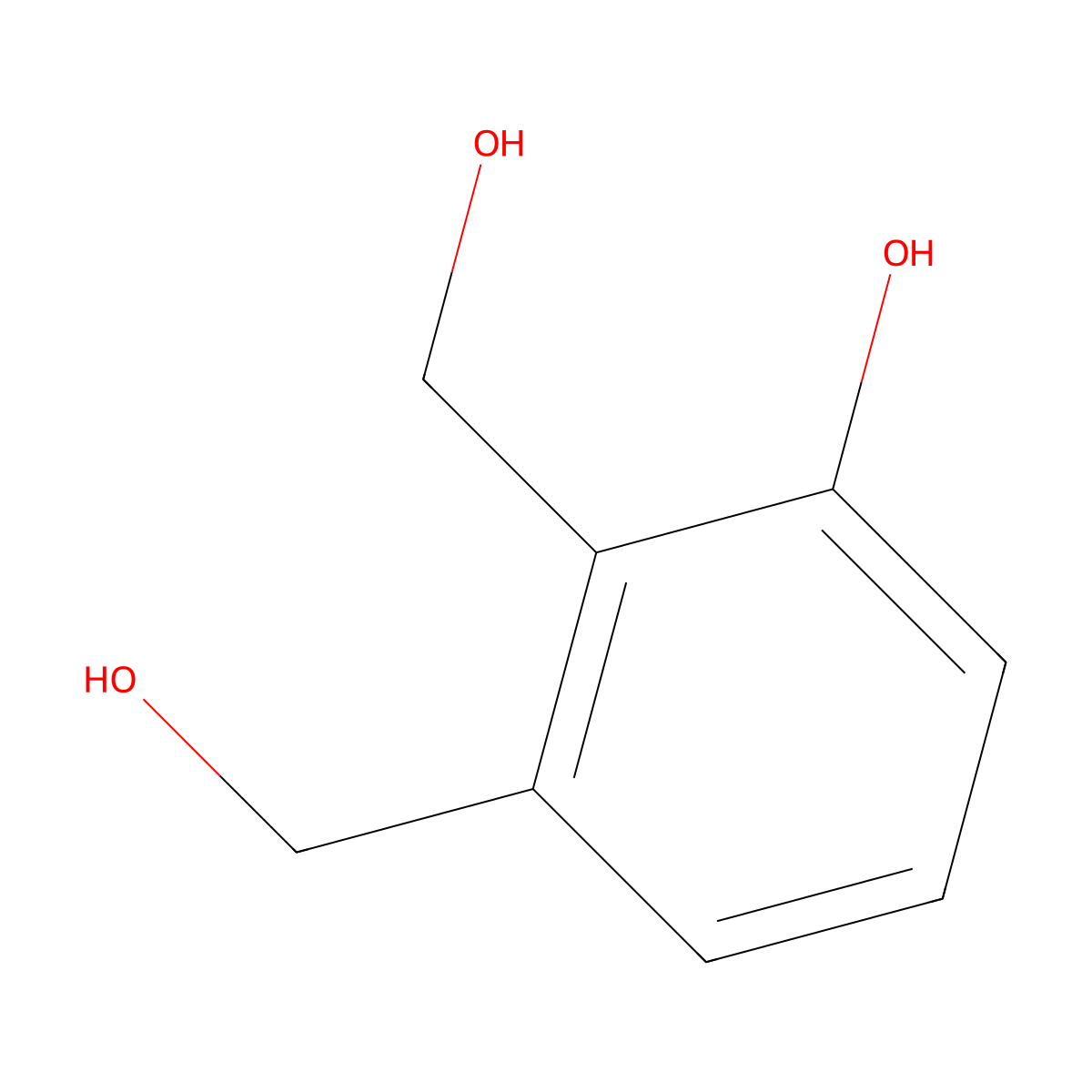 o-Xylene-3,alpha,alpha'-triol molecular structure, CAS 7369-27-9