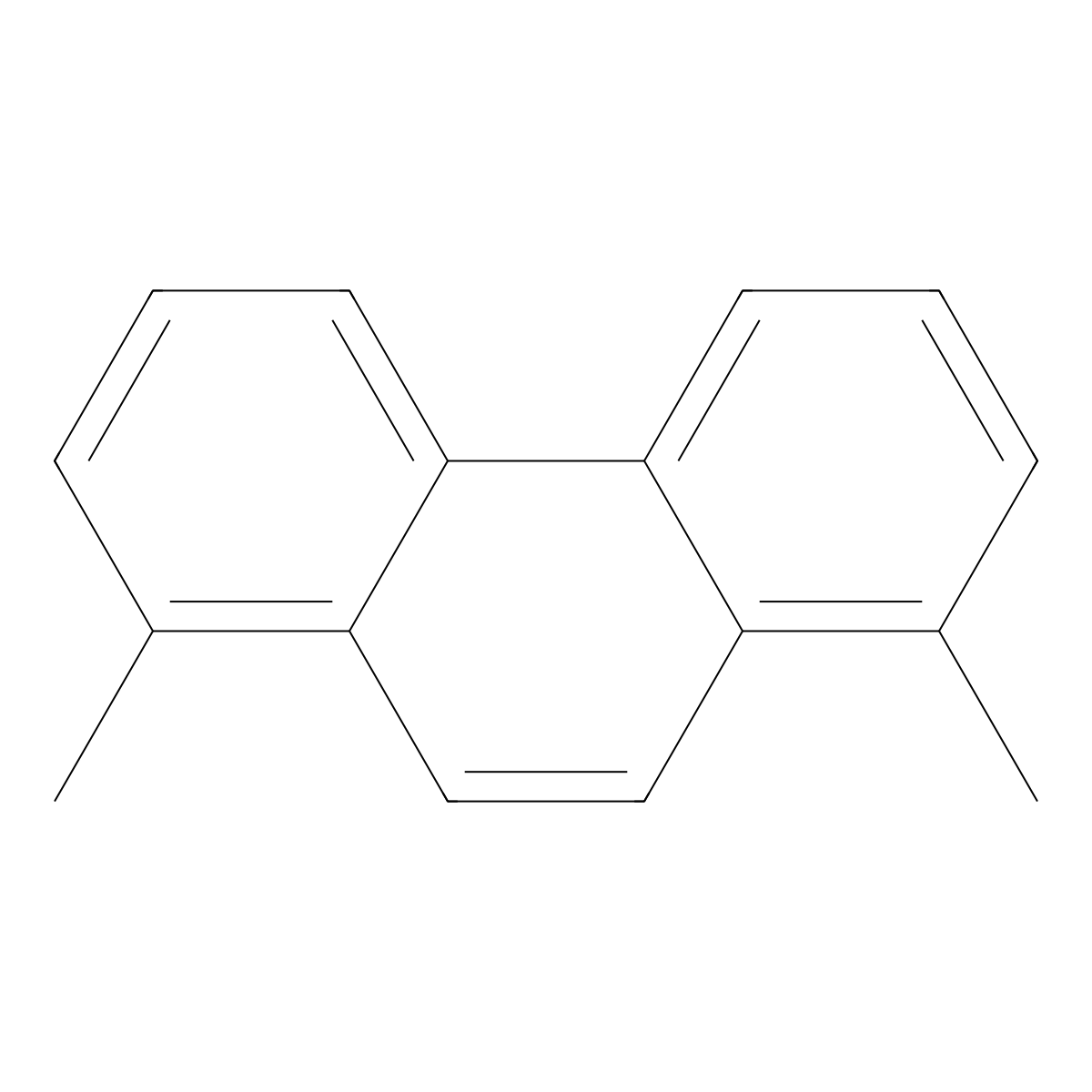 1,8-Dimethylphenanthrene molecular structure, CAS 7372-87-4