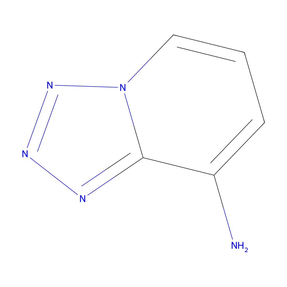 Tetrazolo[1,5-a]pyridin-8-amine molecular structure, CAS 73721-28-5