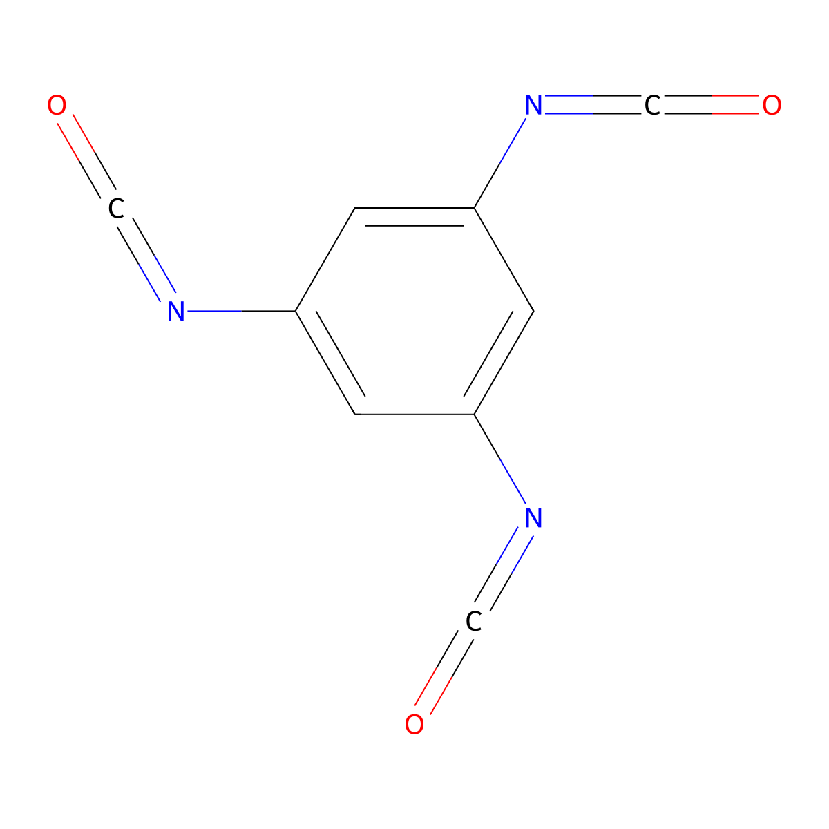 1,3,5-Triisocyanatobenzene molecular structure, CAS 7373-27-5