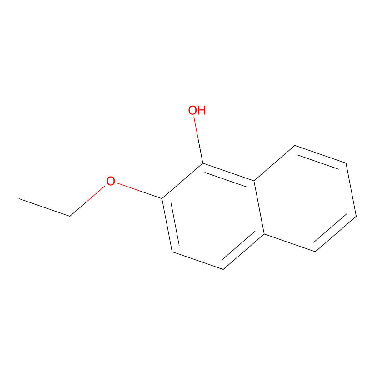 2-Ethoxynaphthalen-1-ol molecular structure, CAS 73733-01-4