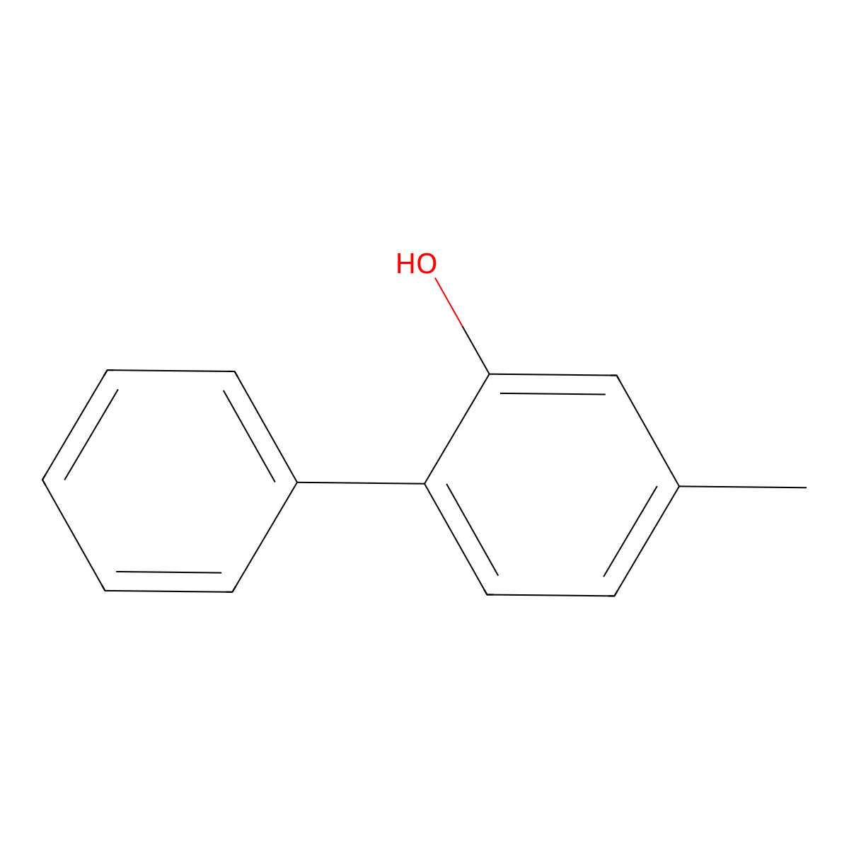 4-Methyl-[1,1'-biphenyl]-2-ol molecular structure, CAS 7374-34-7