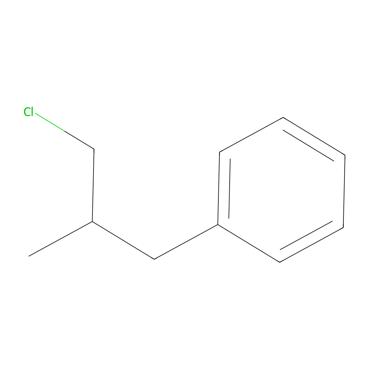 (3-Chloro-2-methylpropyl)benzene molecular structure, CAS 73756-58-8