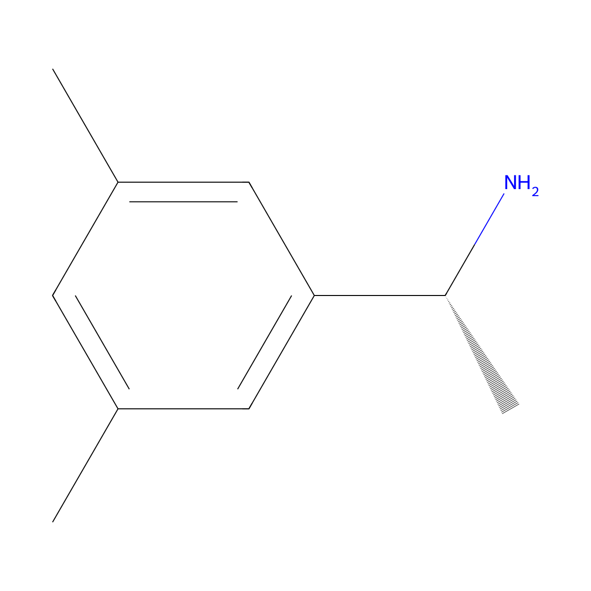 1-(3,5-Dimethylphenyl)ethan-1-amine molecular structure, CAS 737713-28-9