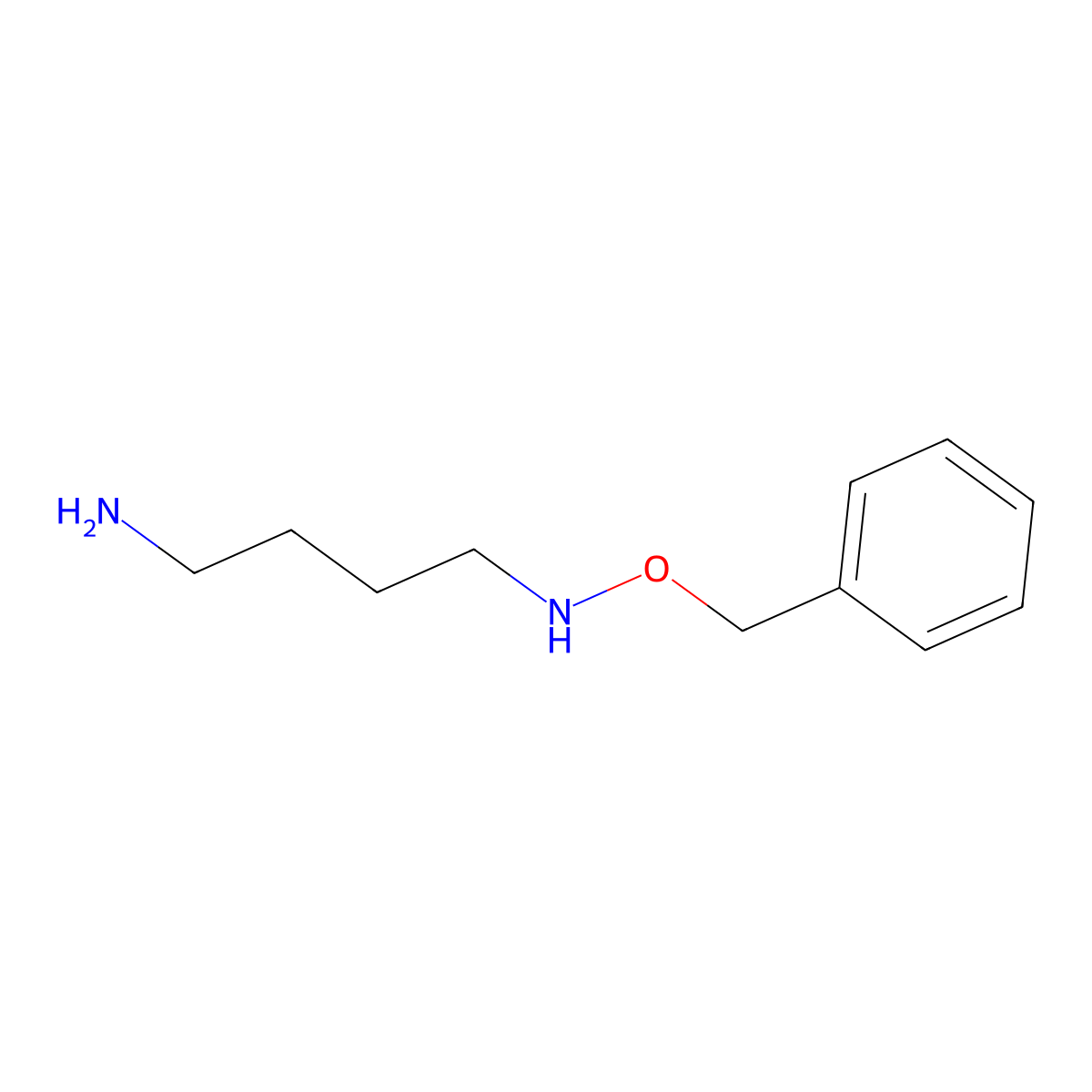 N1-(Phenylmethoxy)-1,4-butanediamine molecular structure, CAS 737713-33-6