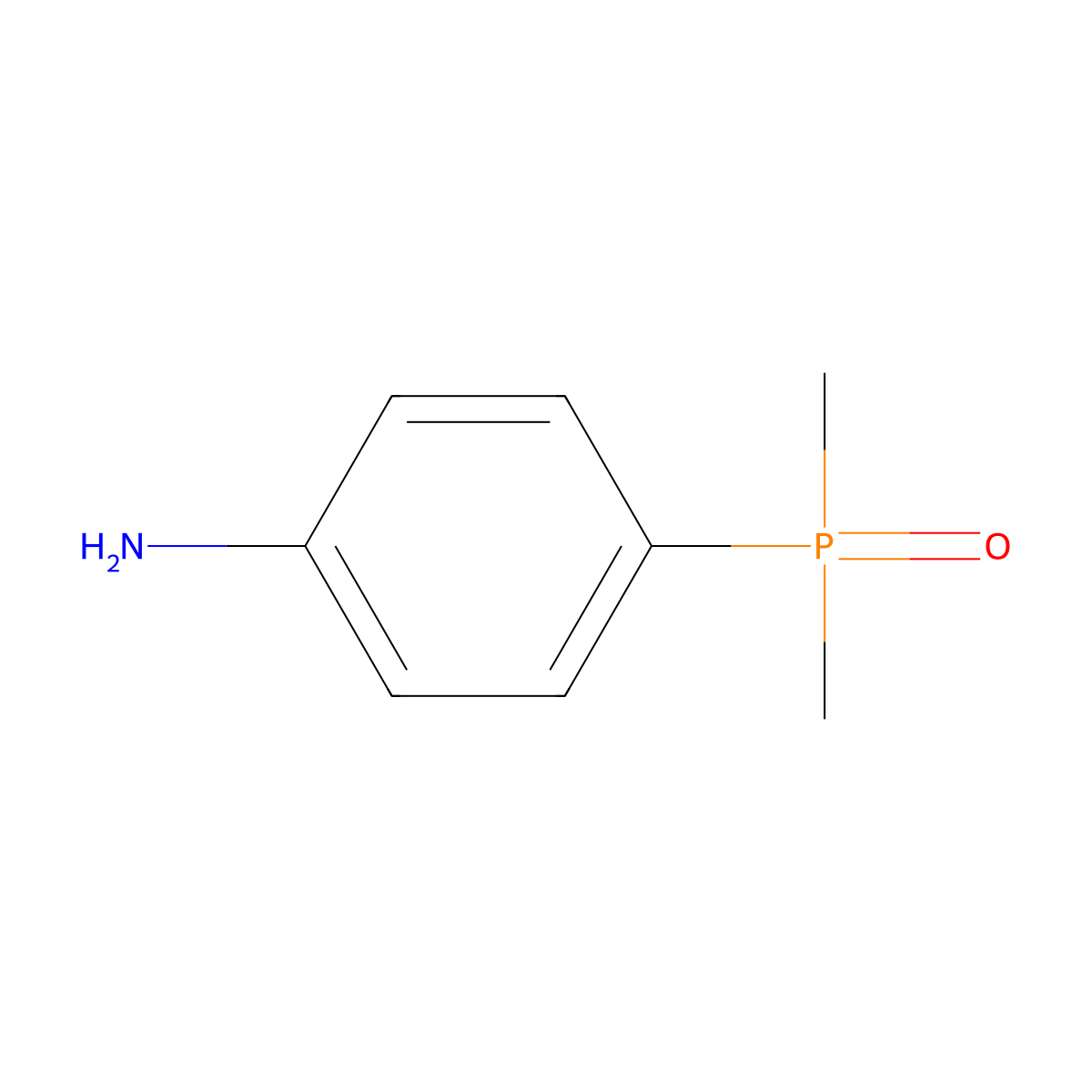 4-(Dimethylphosphoryl)aniline molecular structure, CAS 737751-54-1