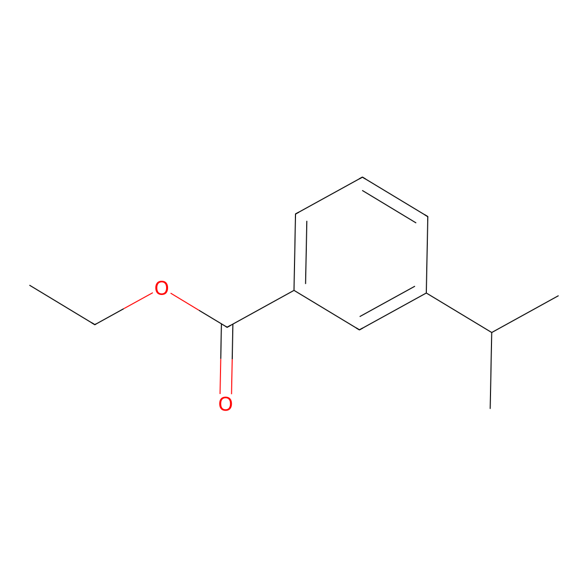 Ethyl 3-isopropylbenzoate molecular structure, CAS 73794-64-6