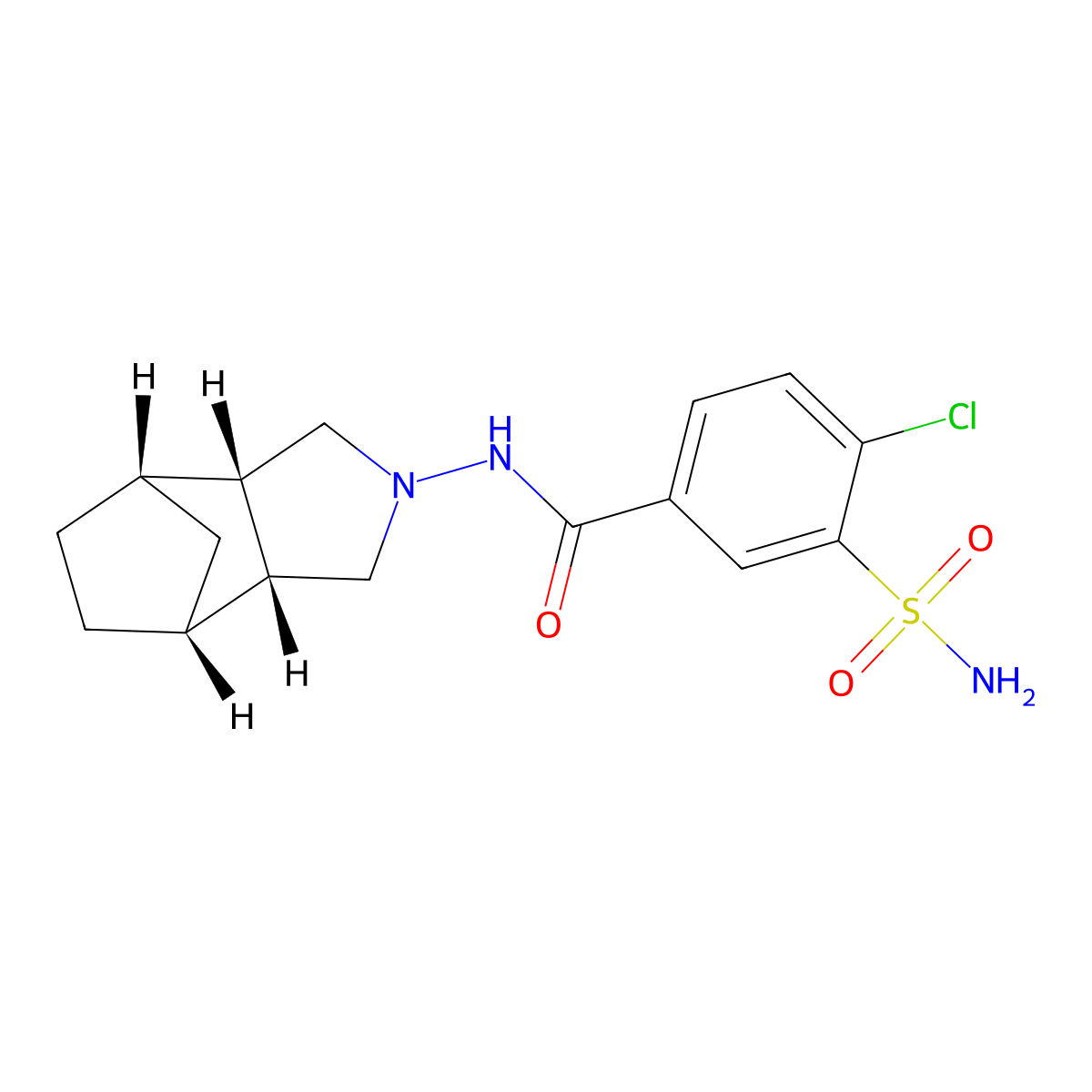 Tripamide molecular structure, CAS 73803-48-2