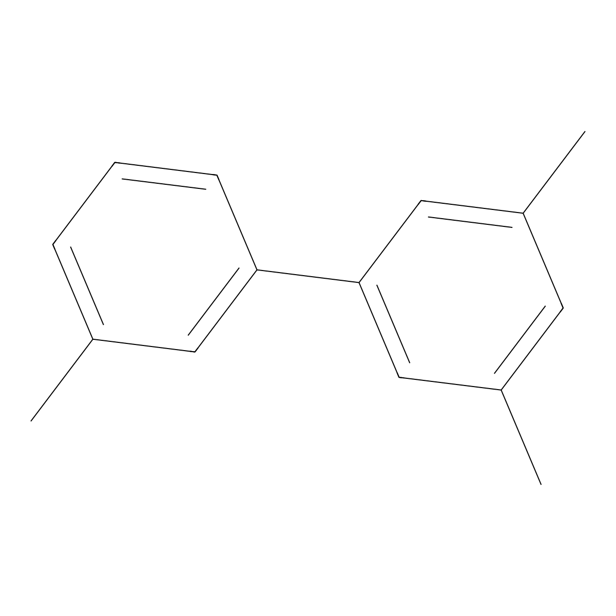 1,3-Dimethyl-5-(3-methylphenyl)benzene molecular structure, CAS 7383-93-9