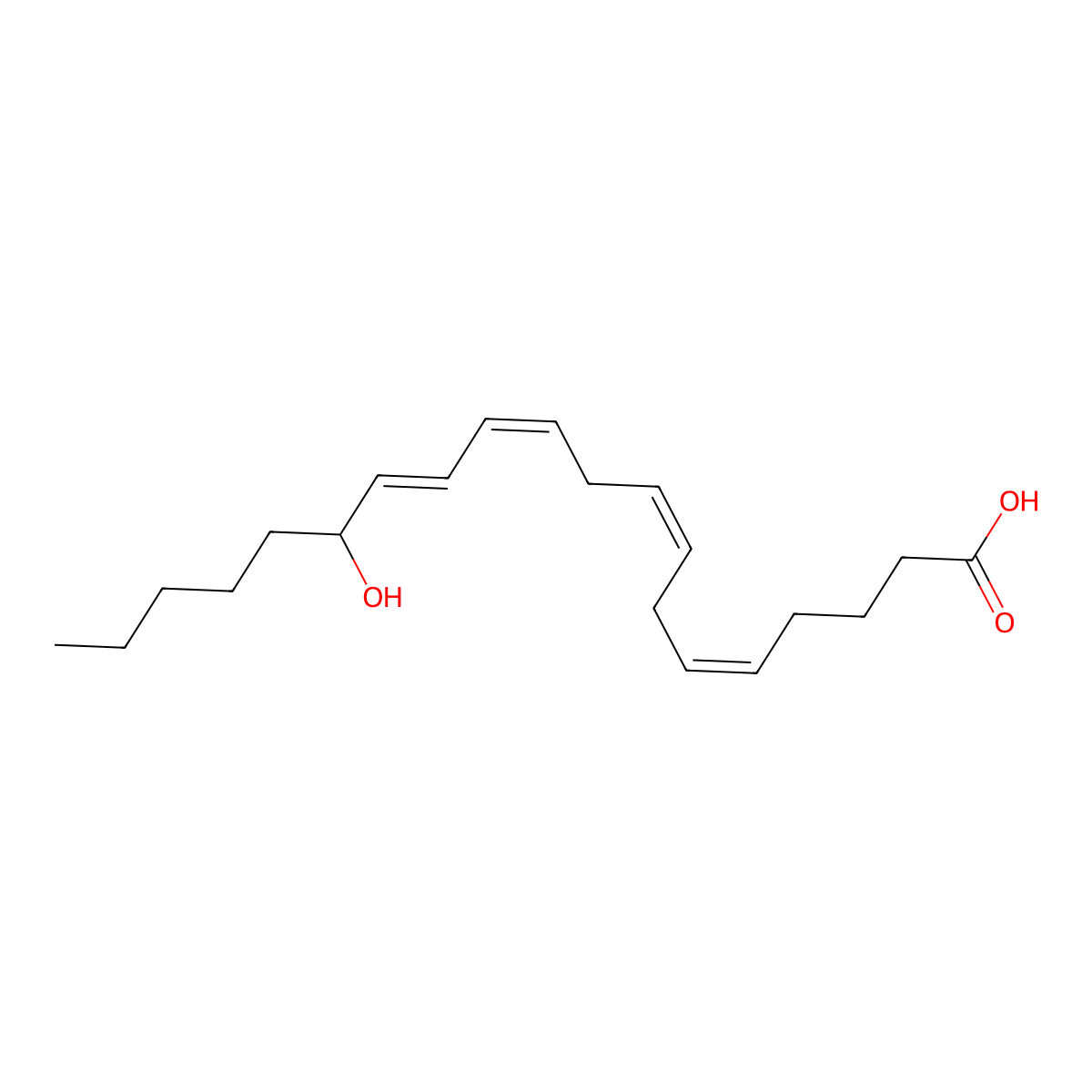 15-Hete molecular structure, CAS 73836-87-0