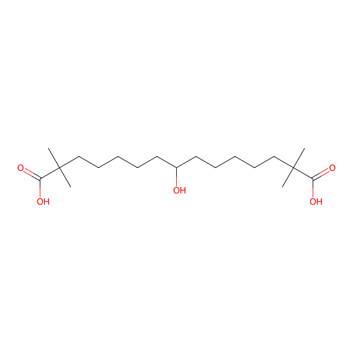 Bempedoic Acid molecular structure, CAS 738606-46-7
