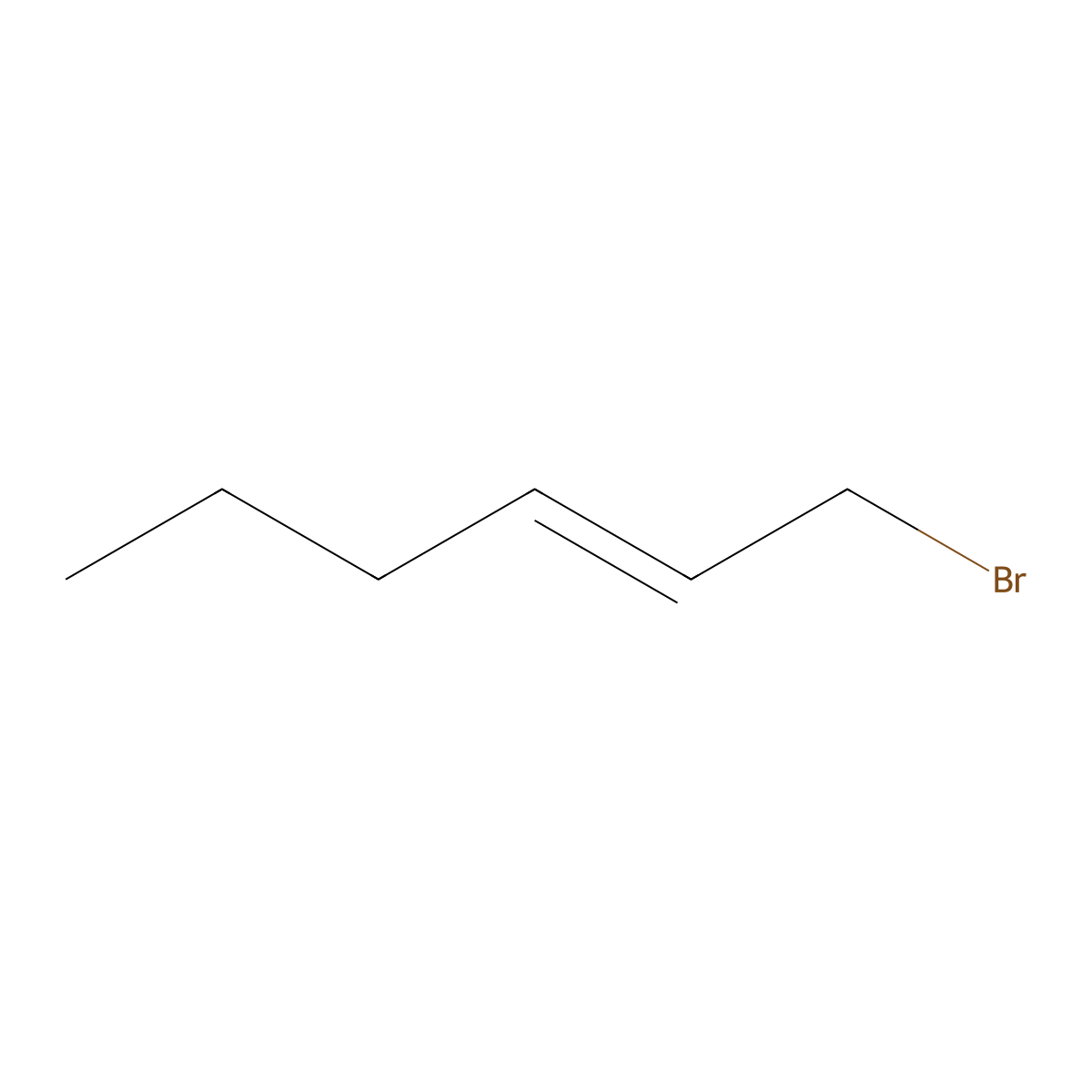 1-Bromohex-2-ene molecular structure, CAS 73881-10-4