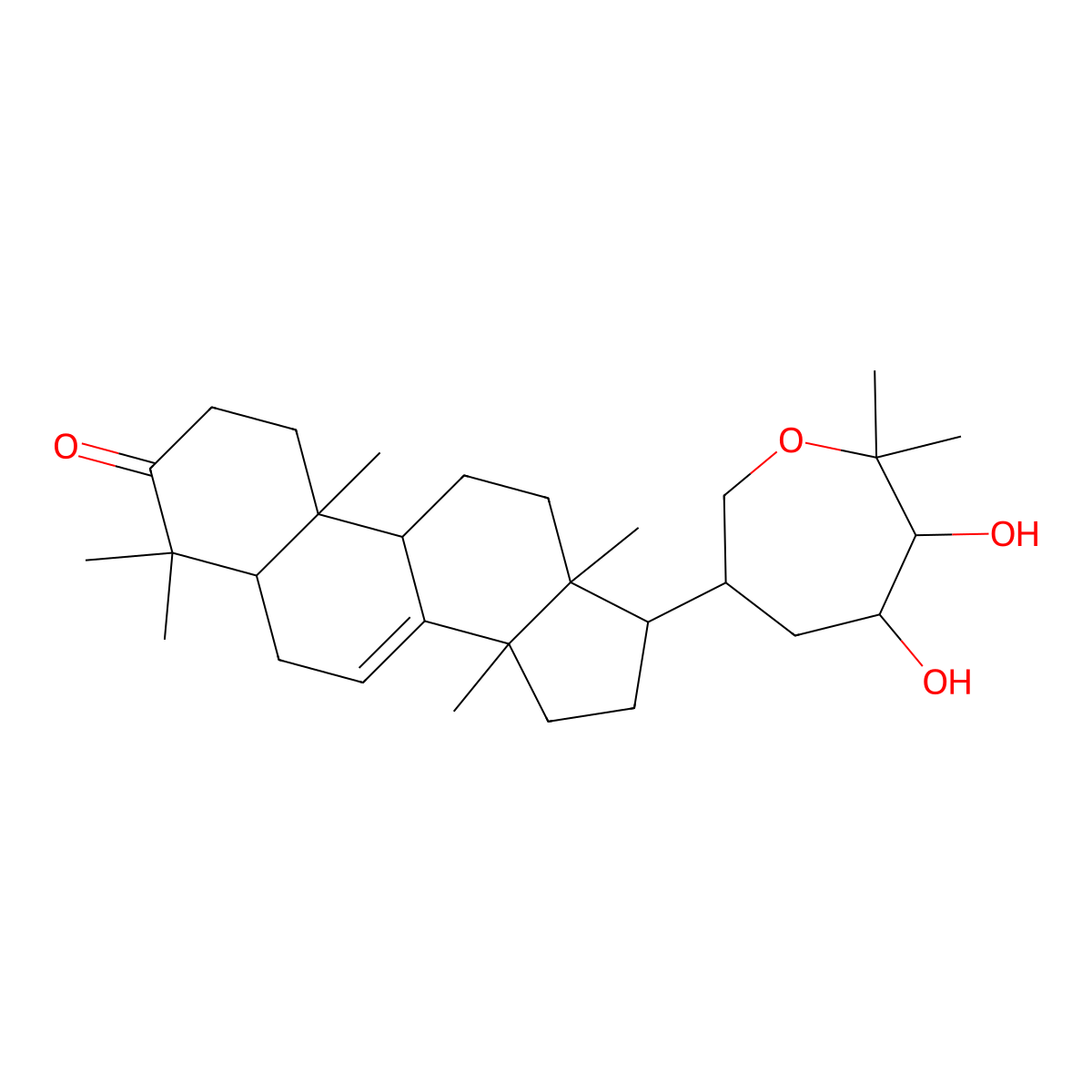Hispidone molecular structure, CAS 73891-72-2