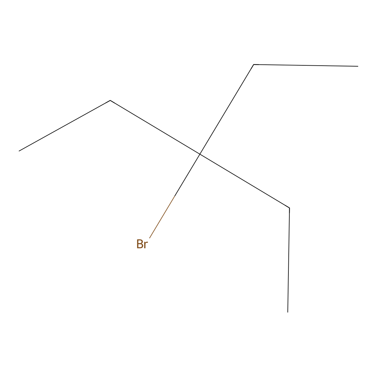 3-Bromo-3-ethylpentane molecular structure, CAS 73908-04-0