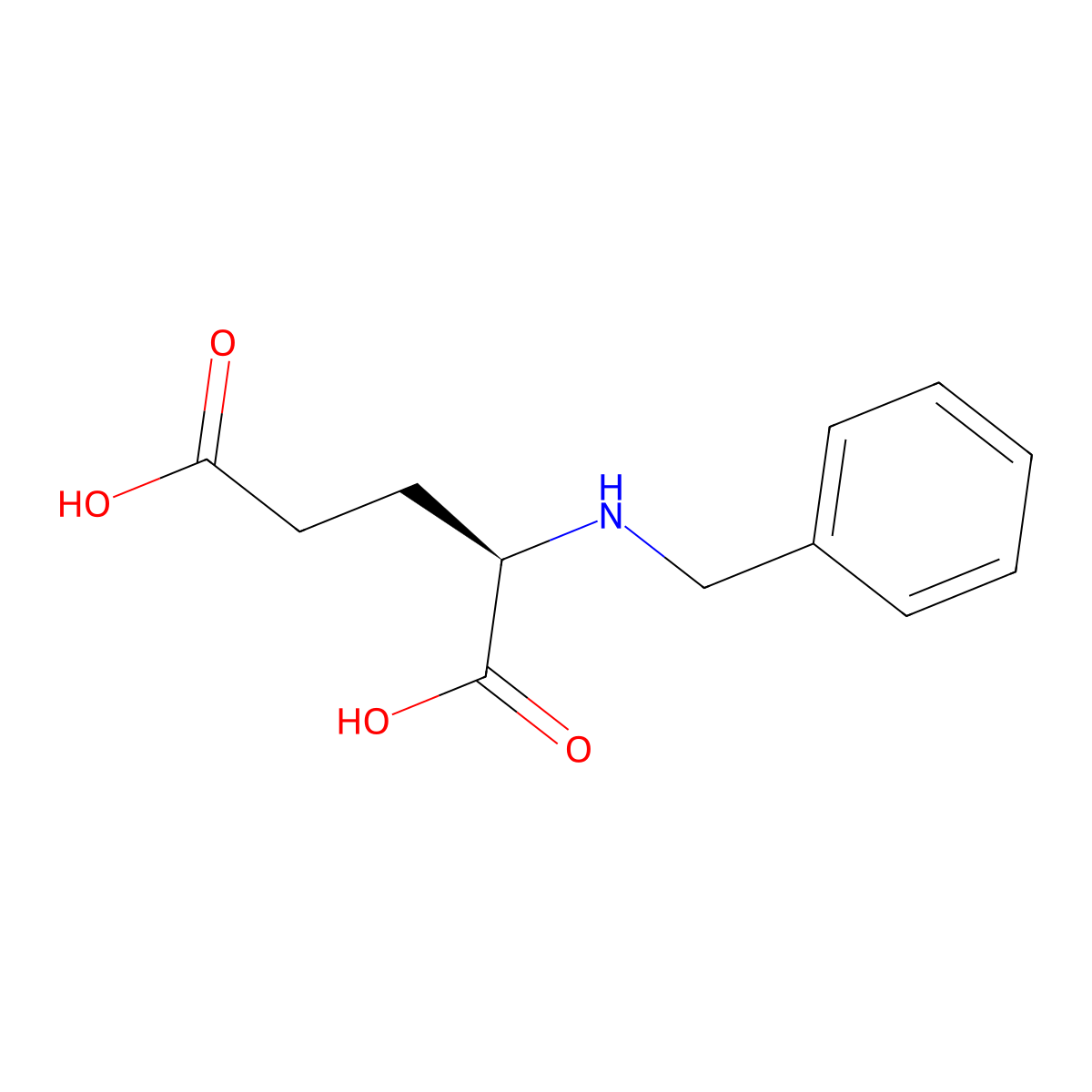 (R)-N-Benzylglutamic acid molecular structure, CAS 73914-82-6