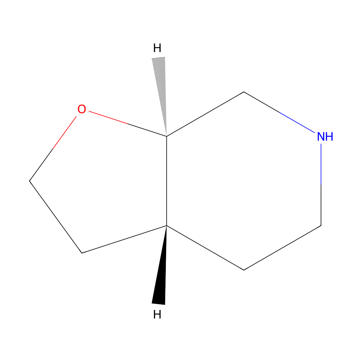 Trans-Octahydro-Furo[2,3-C]Pyridine molecular structure, CAS 739357-68-7