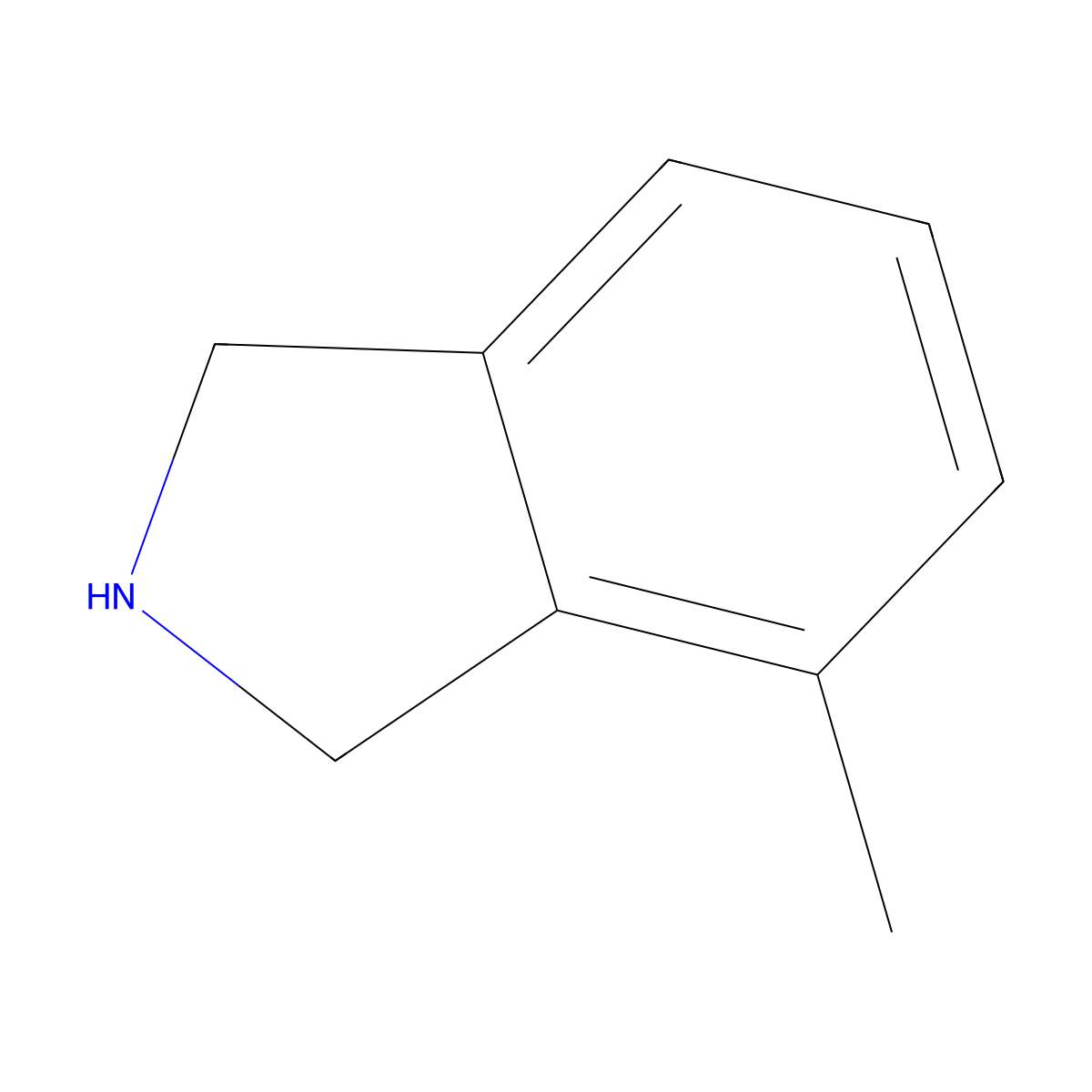 4-Methylisoindoline molecular structure, CAS 739365-30-1