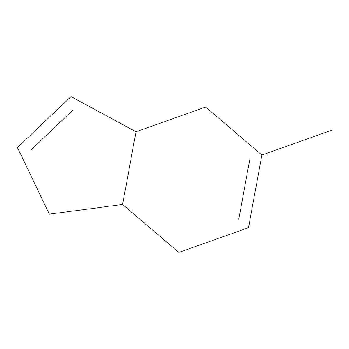Indene, 5-methyl-3a,4,7,7a-tetrahydro molecular structure, CAS 7395-89-3