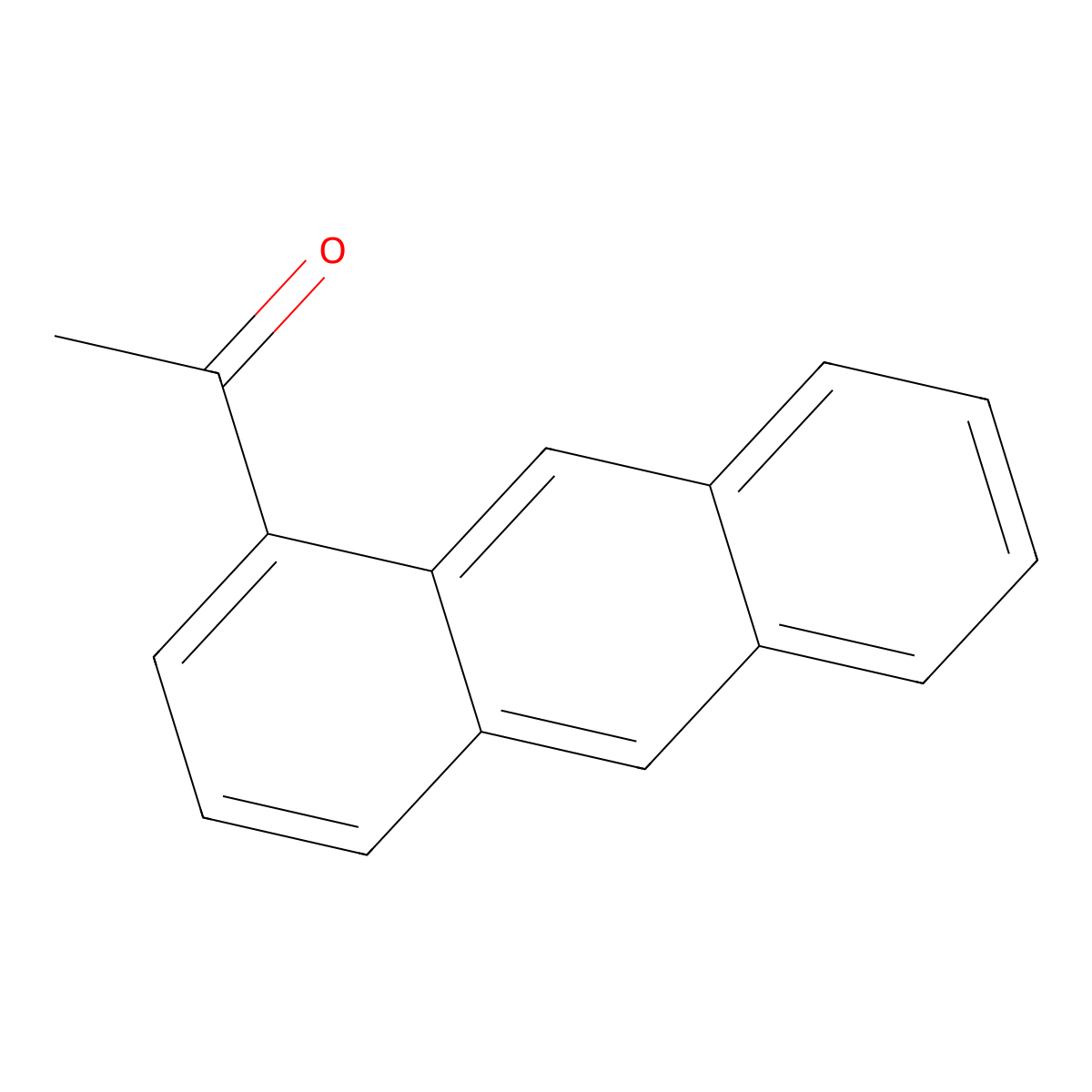 1-(Anthracen-1-yl)ethanone molecular structure, CAS 7396-21-6
