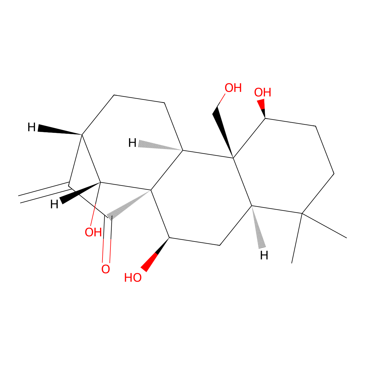 Kamebakaurin molecular structure, CAS 73981-34-7
