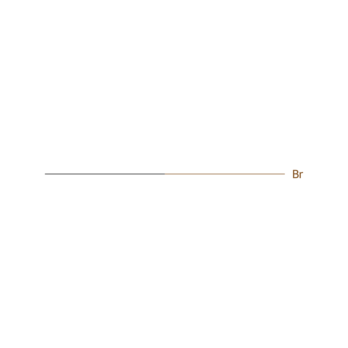 Methyl Bromide molecular structure, CAS 74-83-9