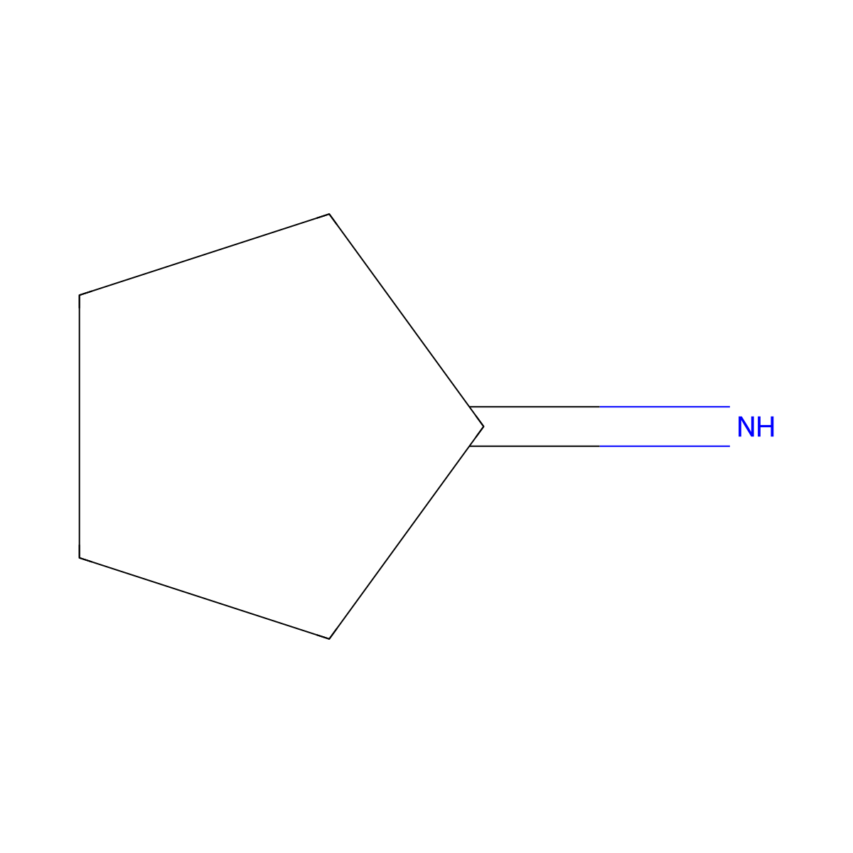Cyclopentanimine molecular structure, CAS 74002-22-5