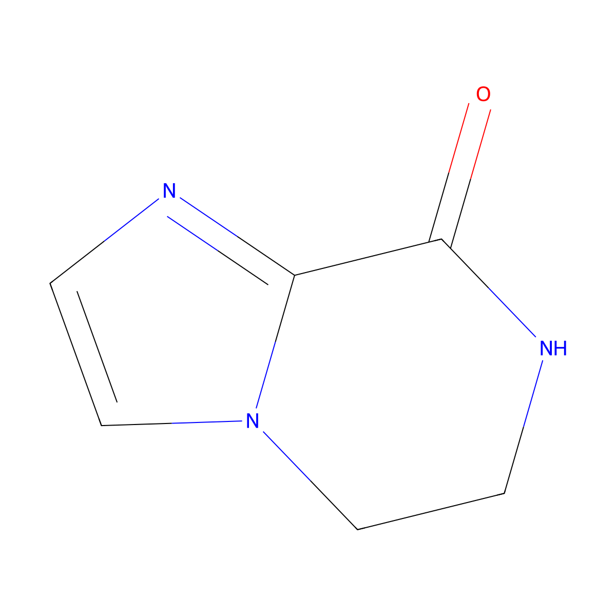 5H,6H,7H,8H-imidazo[1,2-a]pyrazin-8-one molecular structure, CAS 740082-70-6