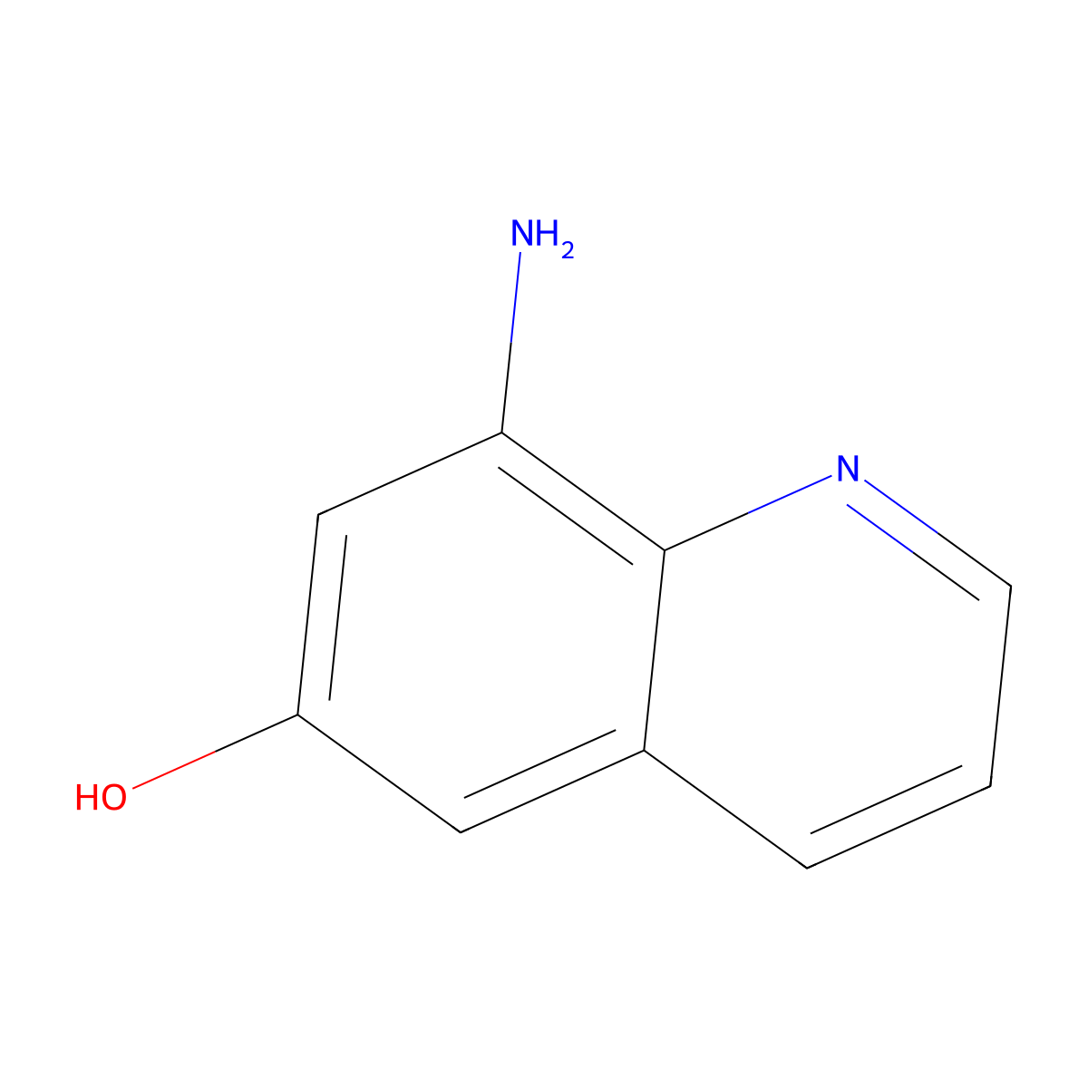 8-Aminoquinolin-6-ol molecular structure, CAS 7402-16-6