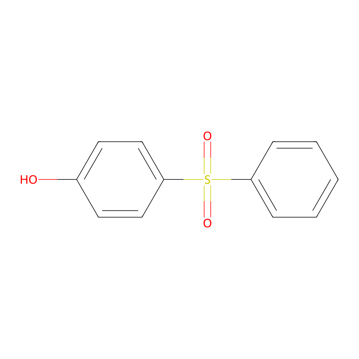 4-(Benzenesulfonyl)phenol molecular structure, CAS 7402-69-9