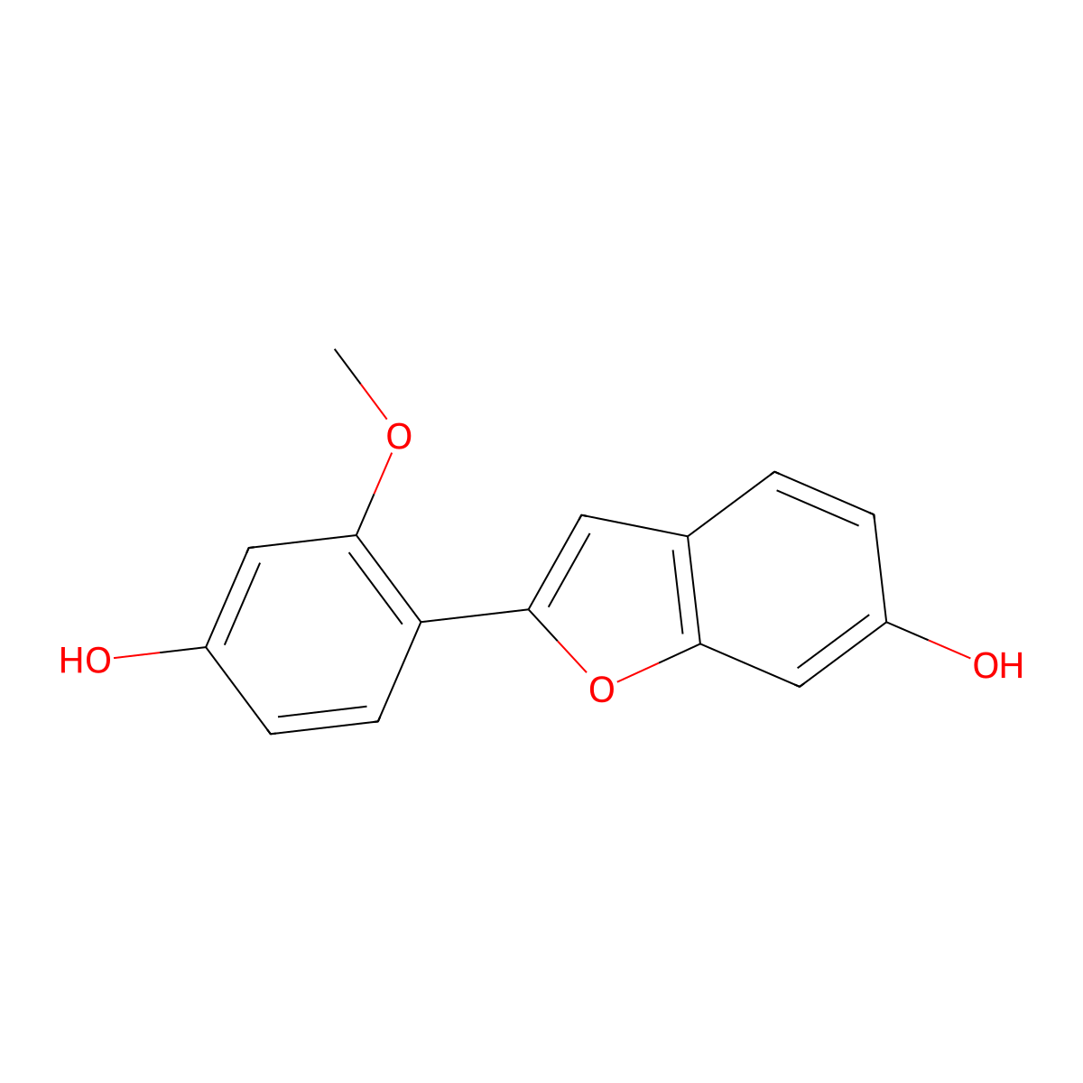 6-Demethylvignafuran molecular structure, CAS 74048-90-1